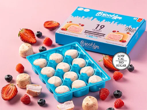 White Chocolate & Berries Bonbons -Pack of 12(Low Cal, No Added Sugar)