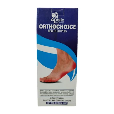 AP ORTHOCHOICE MEN SLIPPERS SIZE-7