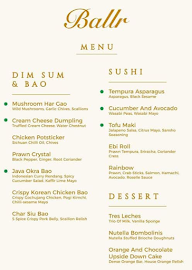 Ballr menu 2