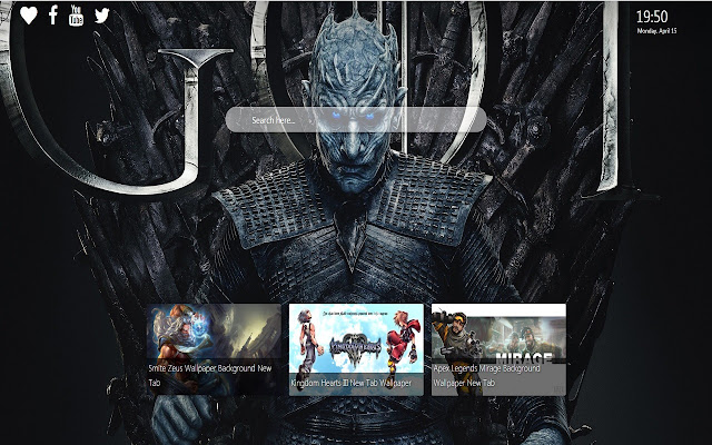 Game of Thrones Season 8 Wallpaper New Tab