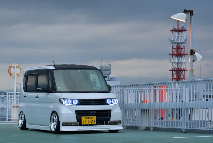 タントカスタムの雨カメ活・雨に滴るいい車・ピックアップチャレンジに関するカスタム事例の投稿画像3枚目