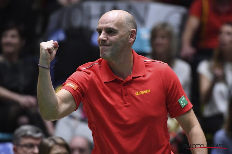 Kapitein Johan Van Herck spaart lof voor spelers niet na behalen halve finale Davis Cup