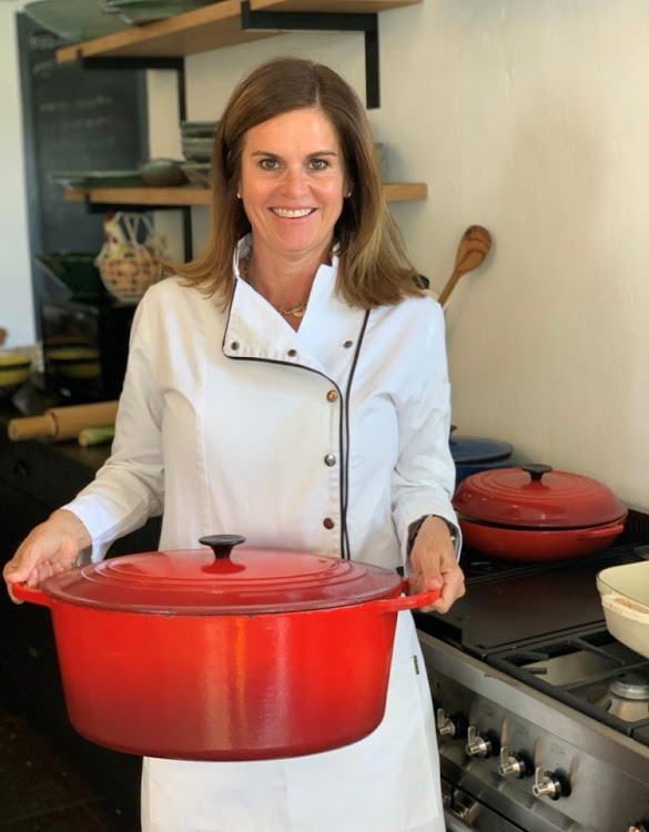 Karen Short ambitiously demonstrated how to make eight different dishes during her virtual 'Flavours of France' cooking class.