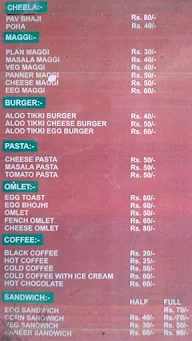 Shri Balaji Confectionery & Fast Food menu 1