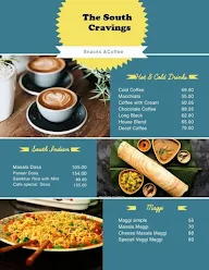 The South Cravings menu 1