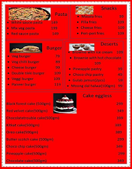 Classic Bakers menu 1