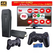 Máy Chơi Game Stick 4K - Hdmi 3500 + 20 Trò Mới Độc Quyền, Máy Chơi Game Cầm Tay, Máy Chơi Game 4 Nút 6 Nút, Ps1/Gba/Gbc