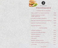 Provenance Deli & Desserts menu 1