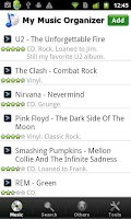 My Music Organizer Pro Screenshot