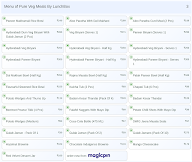 Pure Veg Meals By LunchBox menu 3