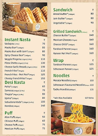 Tea Post menu 1