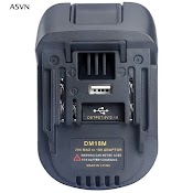 Bộ Chuyển Đổi Pin Dm18M 20V Dewalt Dcb200 Milwaukee M18 Sang Makita 18V Tiện Lợi