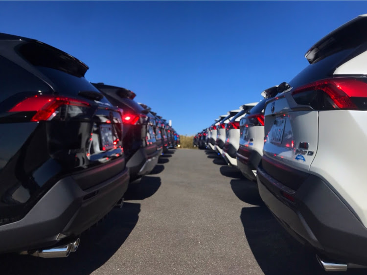 RAV4のRAV4HYBRID・rav4・Rav4ミーティング・大型犬とカーライフ・ハイブリッドアドベンチャーに関するカスタム事例の投稿画像1枚目