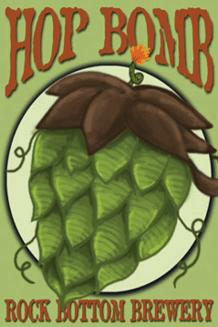 Logo of Rock Bottom La Jolla Hop Bomb IPA