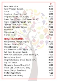 Juice Forest menu 5