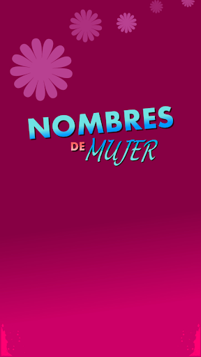 Nombres de Mujer