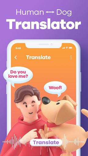 Screenshot Human to Dog Translator