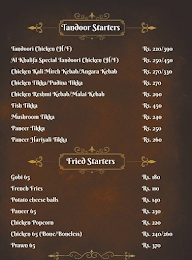 Al Khalifa menu 4