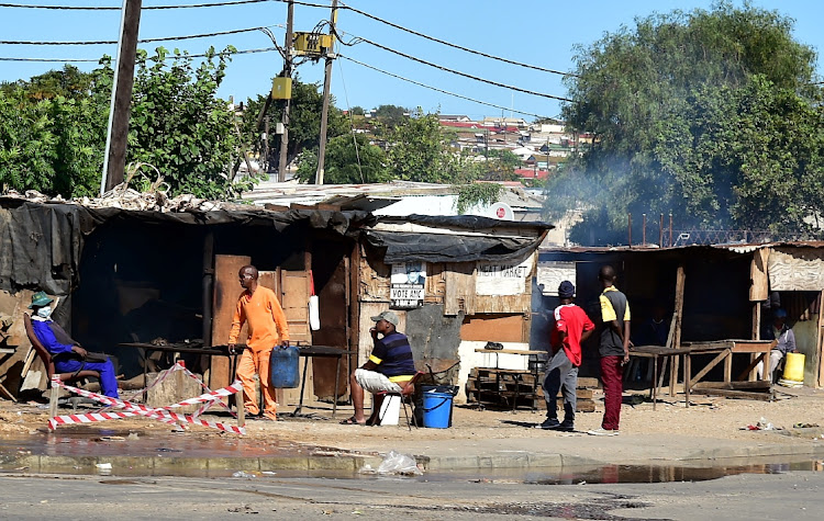 In most of SA's townships, some informal trading took place during lockdown level 5