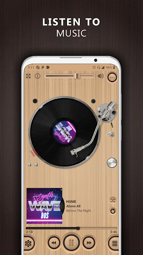 Screenshot Vinylage Audio Player