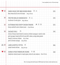 Smoke House Deli menu 8