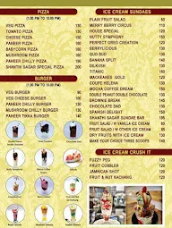 Shree Shanthi Sagar menu 7
