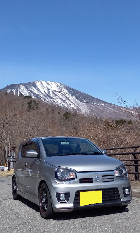 アルトワークスのワークスのある生活・ドライブ・洗車・峠ステッカー・コロナが収束したらぜひ来てね！に関するカスタム事例の投稿画像1枚目