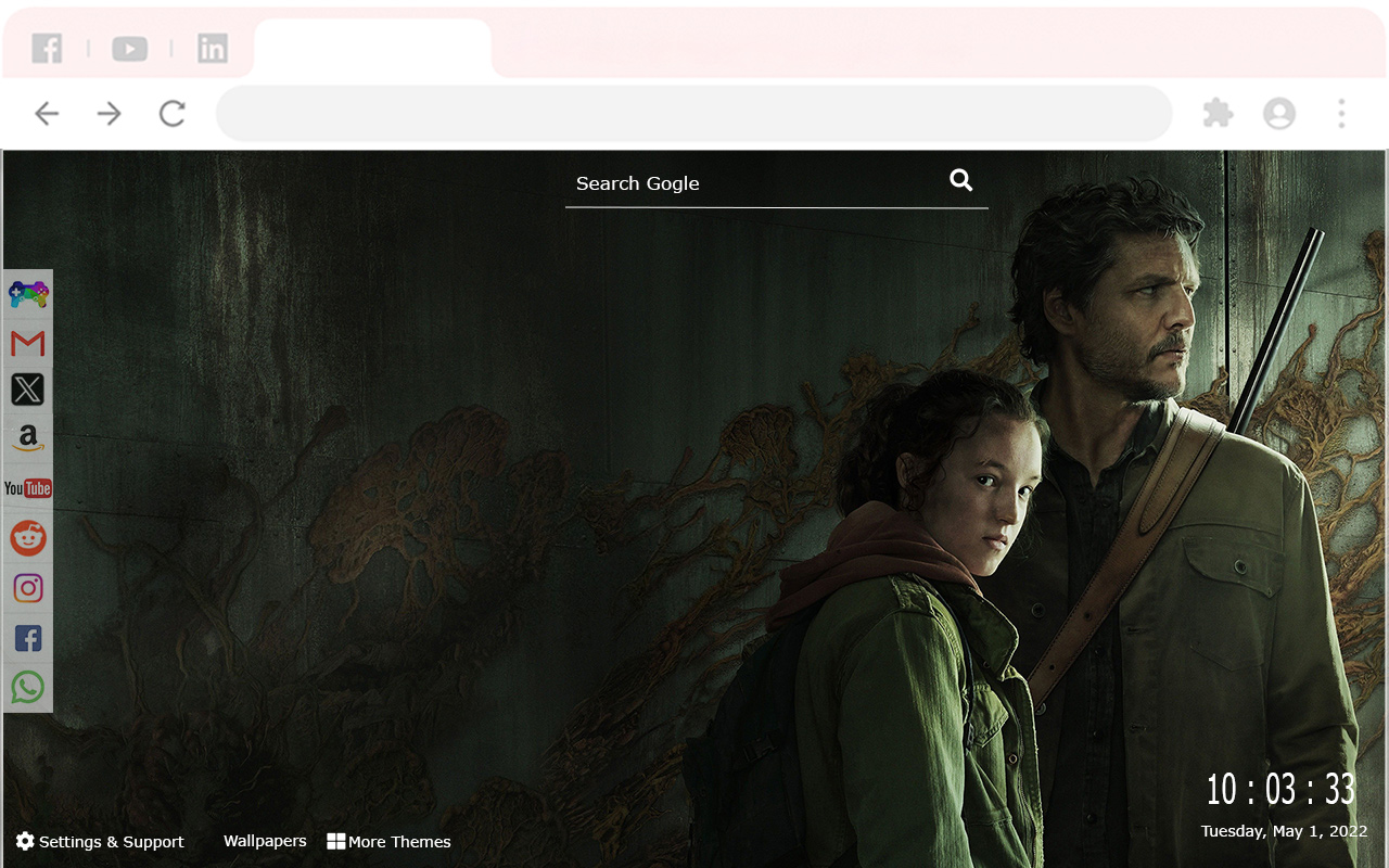 The Last of Us Dynamic Wallpapers Chrome Extension Image 8