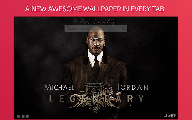Michael Jordan Wallpaper HD Custom New Tab