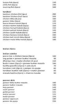 Viraj The food station menu 7