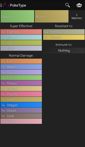 Screenshot PokeType - Dex