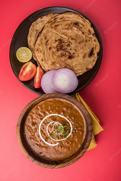 Dal Makhani [ 300 Ml ]+ 2 Tandoori Roti