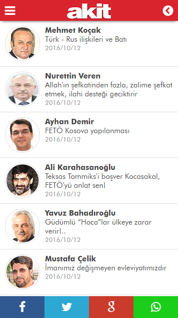 Yeni Akit Gazetesi Screen 2