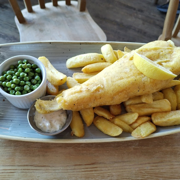 beer batter fish and chips