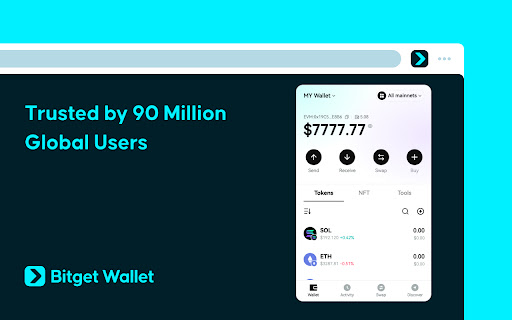 Bitget Wallet - Crypto, Web3 | Bitcoin & USDT Preview 1