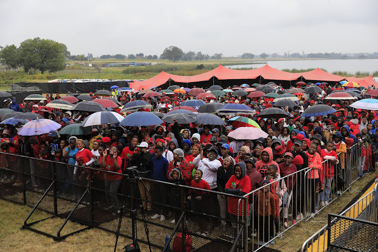 EFF leader Julius Malema said the Sharpeville Massacre should not be referred to as Human Rights Day, as it is known, because he and the EFF are not in the business of fighting for white people who "always had rights".