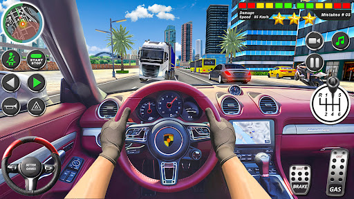 Screenshot City Driving School Car Games