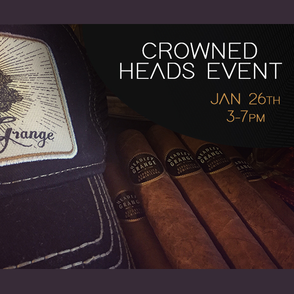 Logo for Special Crowned Heads Event 1/26/19