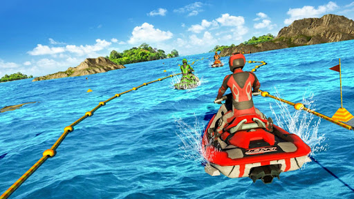 Jet Ski Water Speed Boat Racing