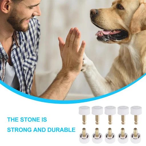 10pcs ABS Dog Electric Nail Polisher Wheel Replacement Grinding Head Pet Nail Head Trimmer Clipper Pet Paws Grooming