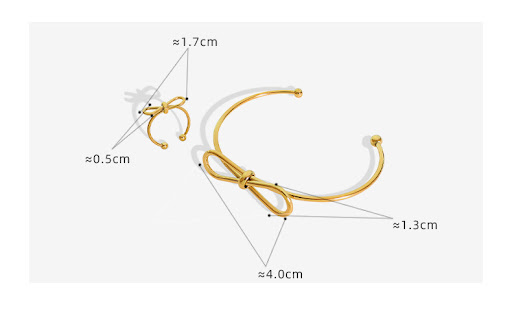 Title 1, Pastoral Style Sweet Bracelet, Minimalist Bowkn...