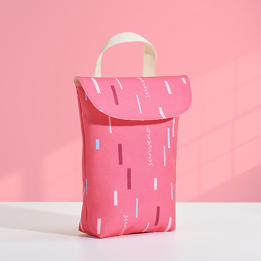 Title 5, Multifunctional Baby Diaper Storage Bag. Keep b...