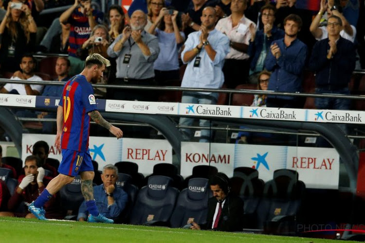 Luis Enrique: "Messi ne semble pas récupérer de ses douleurs"