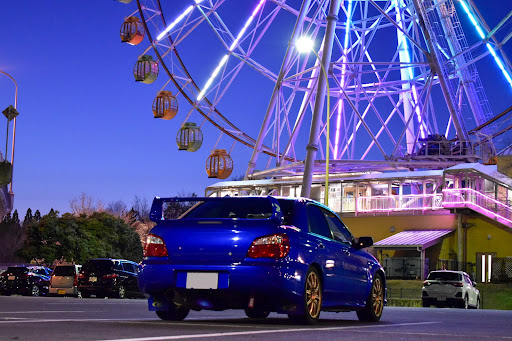 インプレッサ Wrx Sti Gdbのアクア トトぎふ 観覧車と愛車 夜カメ活 高速道高架下に関するカスタム メンテナンスの投稿画像 車 のカスタム情報はcartune