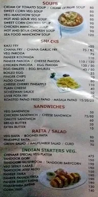 Chinaar menu 6