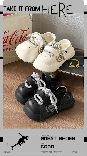 Title 1, Earphone Shoes with Thick Sole and Height Incre...