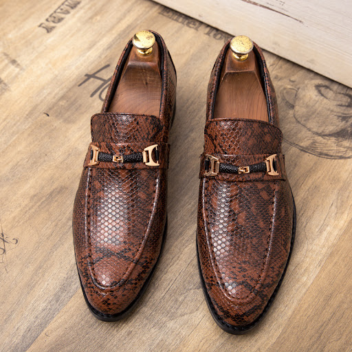 Title 2, Mens Shoes Red Hair Stylist Leather Shoes Men ...