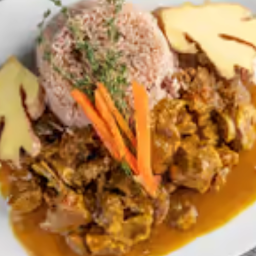 Curry Goat Roti