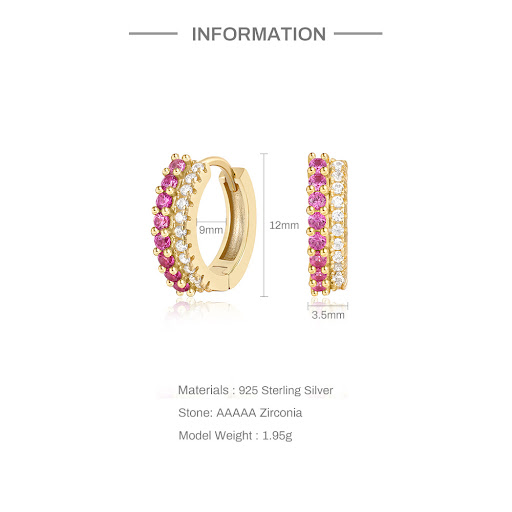 Title 8, Personalized S925 Sterling Silver Double Row Mi...