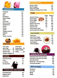 Cafe Chocolate menu 1